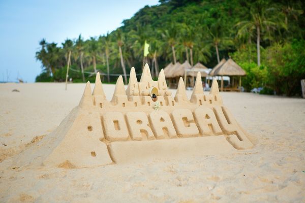 Boracay sand arts